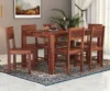 Classic Sheesham Wood Dining Table Set for Modern Homes