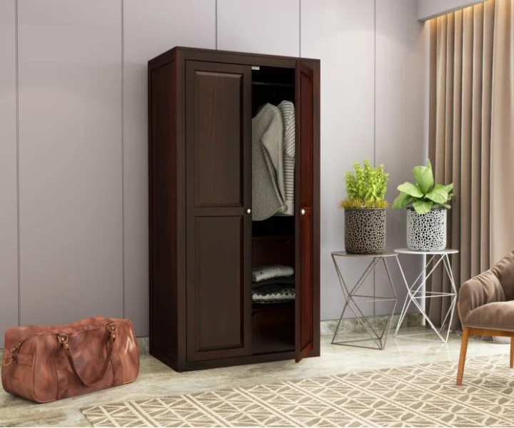 Designer Solid Wood Wardrobe Royal Sheesham (3) Designer Solid Wood Wardrobe Royal Sheesham - Image 1