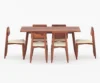 Elegant Heritage Solid Sheesham Wood 6 Seater Dining Table Set - Image 2