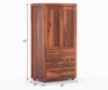 Luxury Finish 2 Door Wardrobe Royal Sheesham - Image 3