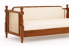 Royal Sheesham Modern Solid Sheesham Wood Sofa - Image 3
