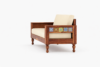 Royal Sheesham Premium Solid Sheesham Wood Tile Sofa - Image 2