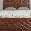 Royal Sheesham Signature 3D Geometric Designer Bed - Image 5