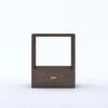 Royal sheesham bedside table with 2 drawers storage - Image 5