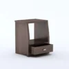 Royal sheesham bedside table with 2 drawers storage - Image 3