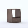 Royal sheesham bedside table with 2 drawers storage - Image 6