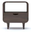 Royal sheesham bedside table with charging station - Image 7