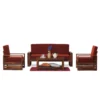 Royal sheesham solid sheesham wood sofa set for living room - Image 4