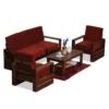 Royal sheesham solid sheesham wood sofa set for living room - Image 6