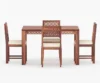 Royal sheesham space saving 4 seater round dining table - Image 2