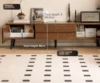 Traditional Solid Sheesham Wood TV Cabinet with Side Storage Units - Image 7