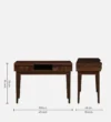 Aford Solid Wood Study Tables - Image 3