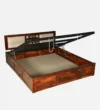 Akasya Solid Sheesham Wood Storage Beds - Image 8