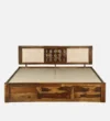 Anisha Solid Wood Bed With Storage - Image 7