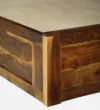 Anisha Solid Wood Bed With Storage - Image 9