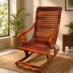 Bintage Style Solid Wood Rocking Chair for Relaxing