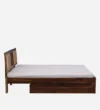 Klink Sheesham Wood Bed With Box Storage - Image 5