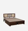 Klink Sheesham Wood Bed With Box Storage - Image 8