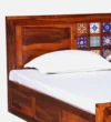 Nails Solid Sheesham Wood Storage Beds - Image 4