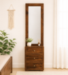 Orlando Solid Wood Dressing Table in Honey Oak Finish