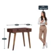 Riyal Solid Wood Study Table - Image 3
