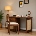 Royal Sheesham Wood Cane Study Table
