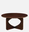 Nain Mango Wood Coffee Table In Walnut Finish - Image 6