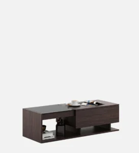 Sang Large Coffee Table In Choco Walnut Finish - Image 4