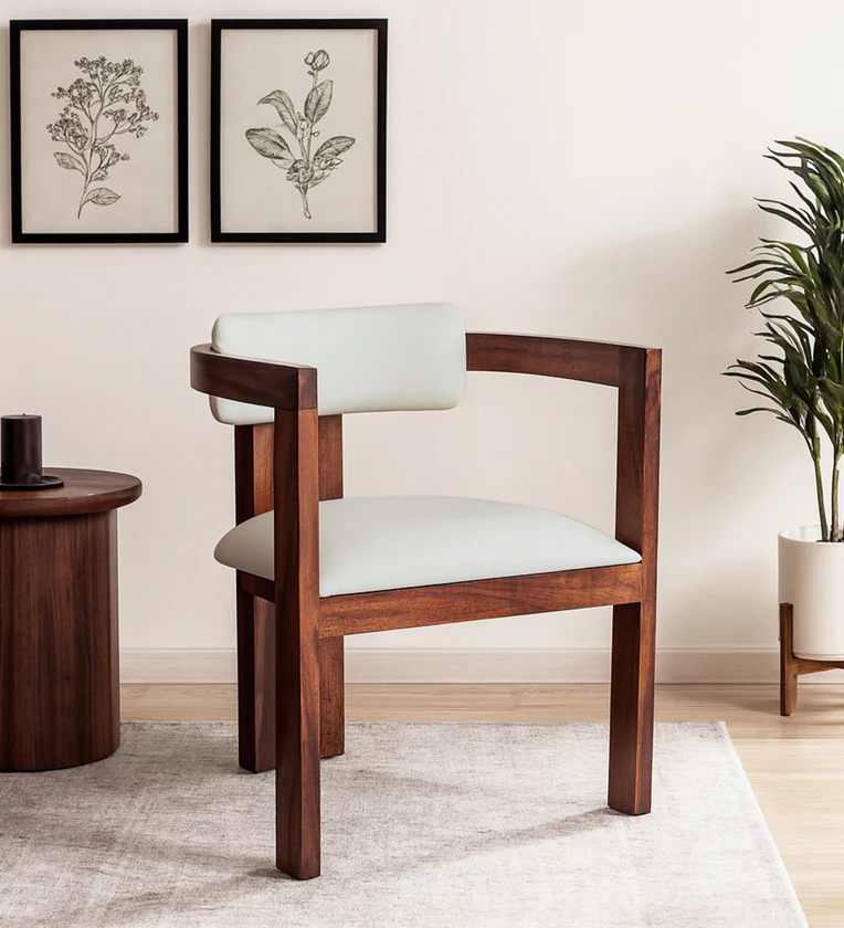 royal sheesham (1) nel Luxury Solid Sheesham Wood Dining Chair - Image 1