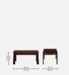 Bristol Premium Solid Wood Coffee Table with Functional Storage - Image 2
