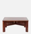 Jurelia Solid Wood Centre Table with Spacious Drawer and Shelf - Image 3