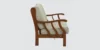 Oxford Heritage Sheesham Wood 3 Seater Sofa in Walnut Finish - Image 8
