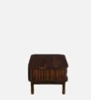 Paspian Contemporary Wooden Coffee Table with Fluted Side Panels - Image 3