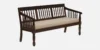 Vanyaa Sheesham Wood 3 Seater Sofa In Provincial Teak Finish - Image 2