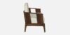Velmont Modern Fabric 2 Seater Sofa in Rich Finish - Image 2