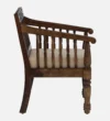 Zorvik Fabric 1 Seater Sofa in Beige Finish - Image 6