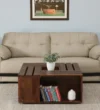 Aldous Engineered Wood Coffee Table in Wenge Finish