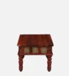 Hawley Solid Wood Coffee Table in Provincial Teak Finish - Image 3
