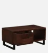 Brisco Solid Wood Coffee Table in Honey Oak Finish by Mintwud - Image 6