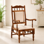 Driftmoor Premium Sheesham Wood Dining Chair for Everyday Comfort