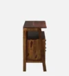 HavenCraft Solid Sheesham Wood Accent Storage Cabinet - Image 5