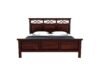 Liverno Minimalist Solid Sheesham Wood Platform Bed - Image 4