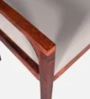 Meadowcroft Solid Sheesham Wood Dining Chair with Natural Rustic Charm - Image 2
